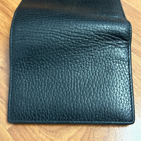 Authentic Gucci Leather Card Holder Snap Wallet - Picture 15 of 16
